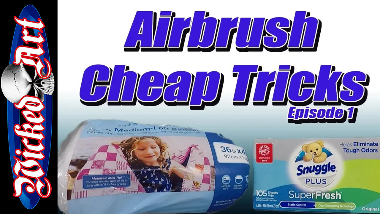 Airbrush Cheap Tricks: Texture Effects (Episode 1)
