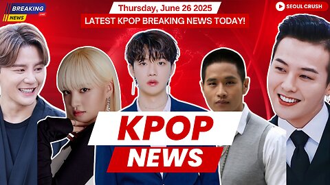 Lee Min Ho Fan Gift Controversy, G-Dragon Youth Drug Campaign, | Kpop News - June 26, 2025