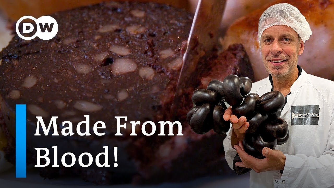 How Black Pudding is made in Northern England