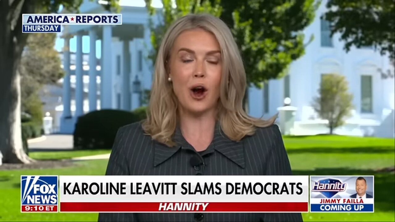 ‘STOP CALLING ME NAMES’: Leavitt fires back at Jeffries