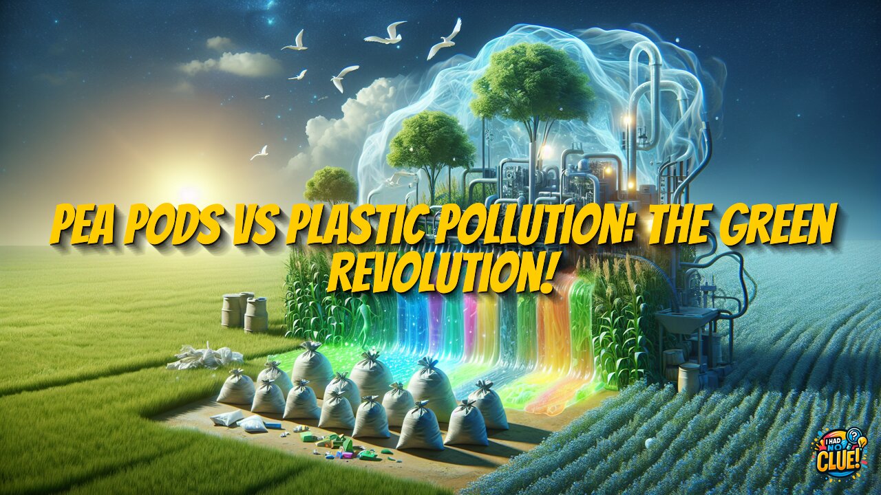 Pea Pods vs Plastic Pollution: The Green Revolution!