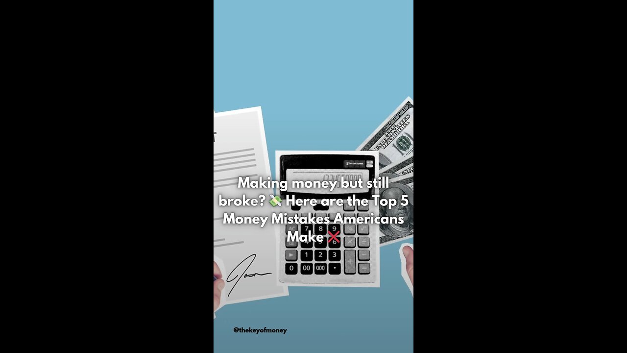 Top 5 Mistakes Americans Make with Money ❌