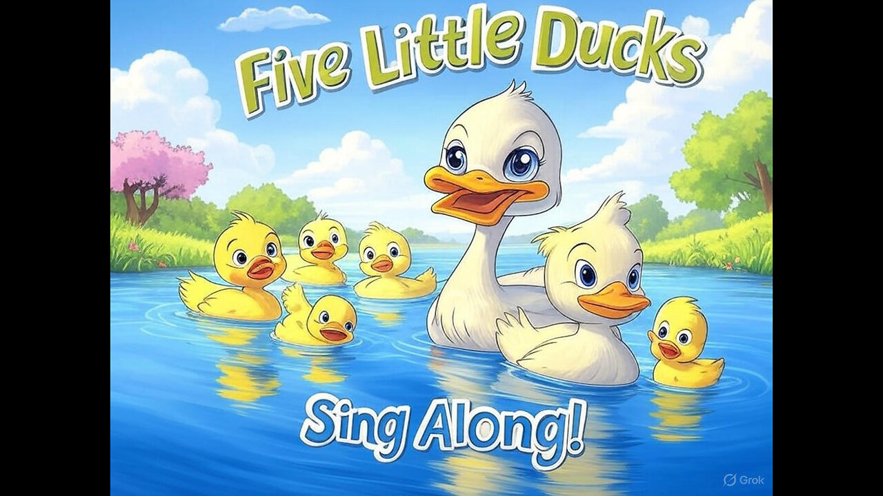 Five Little Ducks | Childrens Song For Kids New Compilation | Nursery Rhymes & Kids Songs