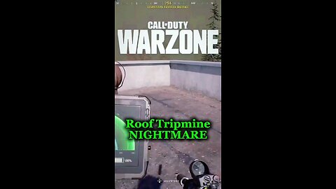 🚨🎮 COD Warzone: Rooftop Tripmine NIGHTMARE...