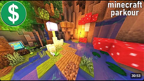 Minecraft Parkour Gameplay No Copyright