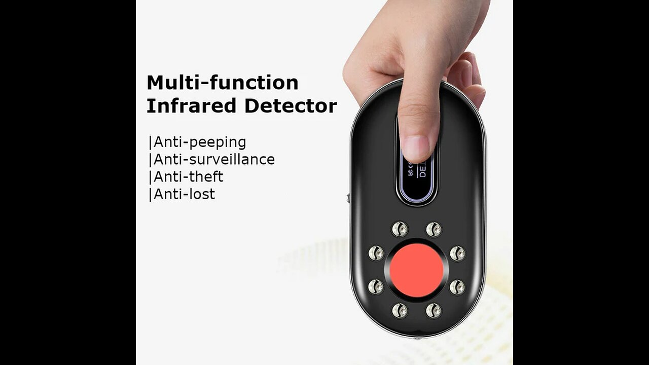 Multi-function Infrared Detector_ Anti-peeping, Anti-surveillance, Anti-theft, Anti-lost