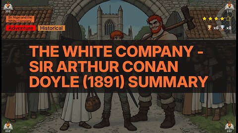 The White Company - Sir Arthur Conan Doyle (1891) Summary (Sir Nigel and the White Company - 1)