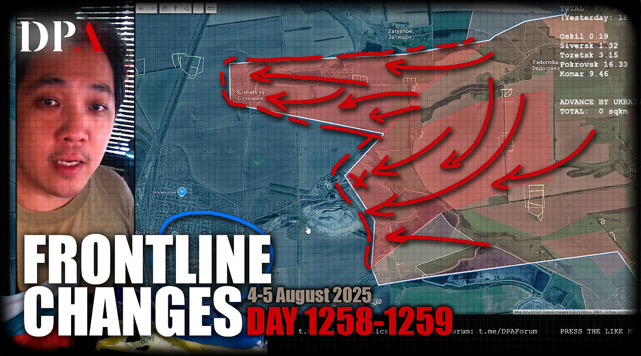 [ Ukraine Frontline Changes ] DEEP RUSSIAN PUSH!!! One does not end cope-salients suddenly.