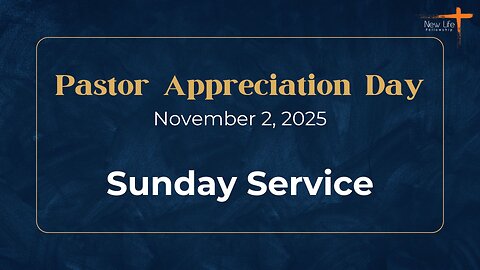 Living By Faith (November 2, 2025)