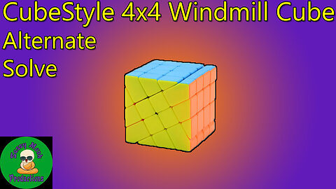 CubeStyle 4x4 Windmill Cube Alternate Solve