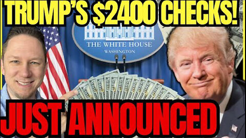 Trump's New $2400 Stimulus Rebate Checks Just Announced by Congress
			