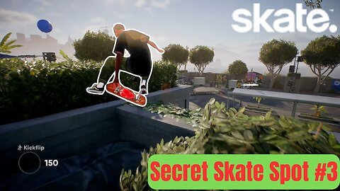 EA Skate. | Secret Skate Spot #3 | Tutorial Island | 4K