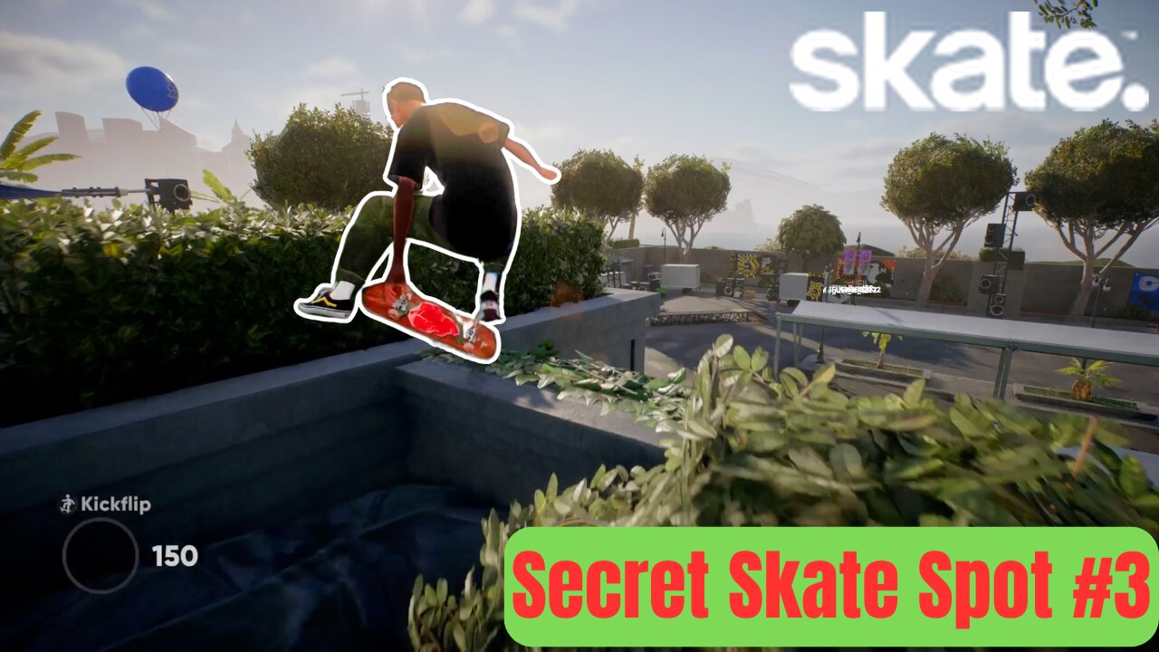 EA Skate. | Secret Skate Spot #3 | Tutorial Island | 4K