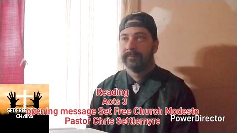 Acts 3 opening message Set Free Church Modesto Pastor Chris Settlemyre #theoutlawpreacher