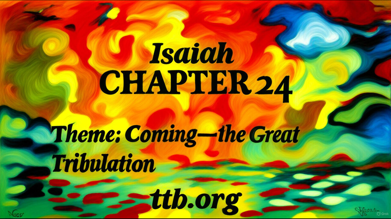 Isaiah Chapter 24 (Bible Study)