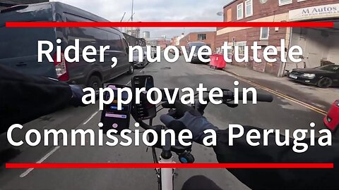 Rider, nuove tutele approvate in Commissione a Perugia
