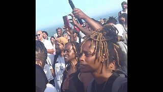 A Huge Crowd Of Black Liberals Gathered In Atlanta, Convinced That City Is The Lost City Of Atlantis