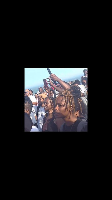 A Huge Crowd Of Black Liberals Gathered In Atlanta, Convinced That City Is The Lost City Of Atlantis