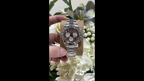 Rolex Cosmograph Daytona White Gold Tahitian MOP Diamond-Set Oyster REF 116509-0044