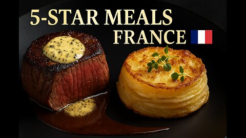 5-STAR MEALS | France 🇫🇷 Truffle Filet & Dauphinoise | Brian M. Inspired