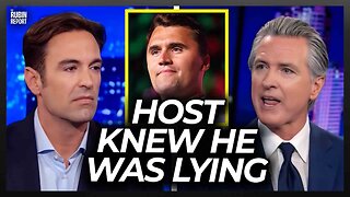 Watch Host’s Face When Gavin Newsom Lies & Changes His Story Live On-Air