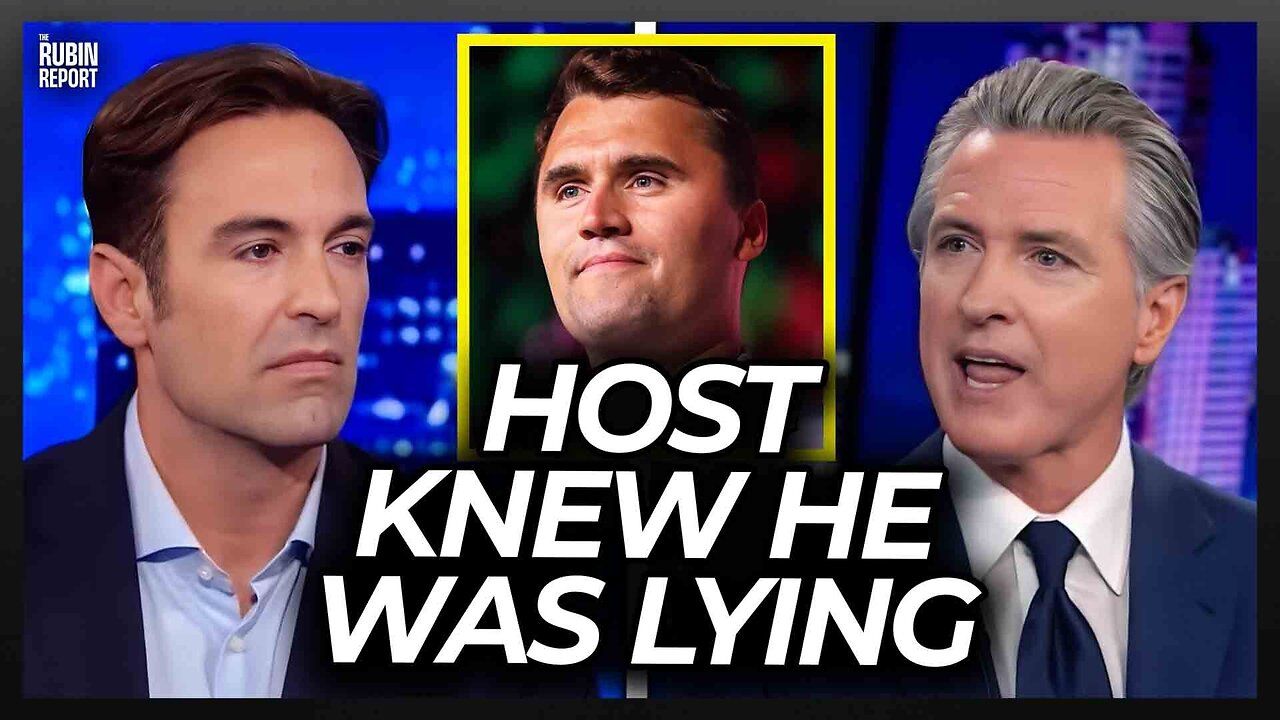 Watch Host’s Face When Gavin Newsom Lies & Changes His Story Live On-Air