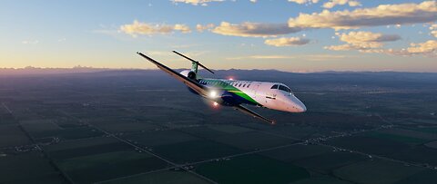 Embraer 145 Arrival at the KRXE Relocation Site