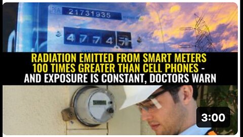 "Smart Meters Emit 100x More Radiation Than Cell Phones, Constant Exposure Risk"