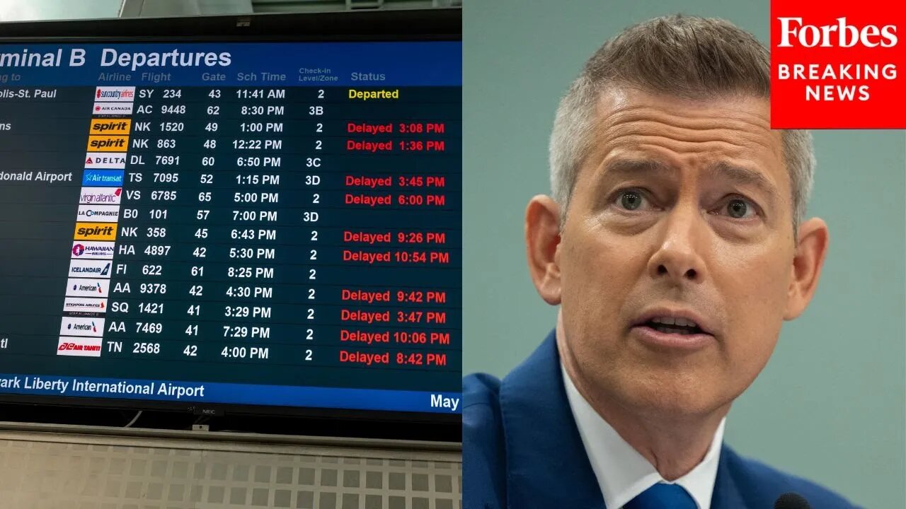 'Safety Is Key': Sec. Sean Duffy Speaks At Transportation Conference Amid Issues At Newark Airport