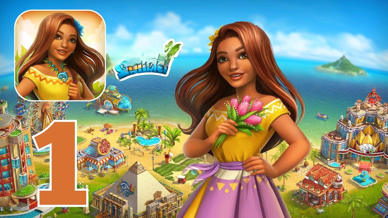 Paradise Island 2: Hotel Game - Gameplay Walkthrough | Part 1 (Android, iOS)