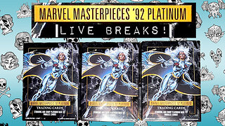 Live Breaks: Marvel Masterpieces '92 Platinum