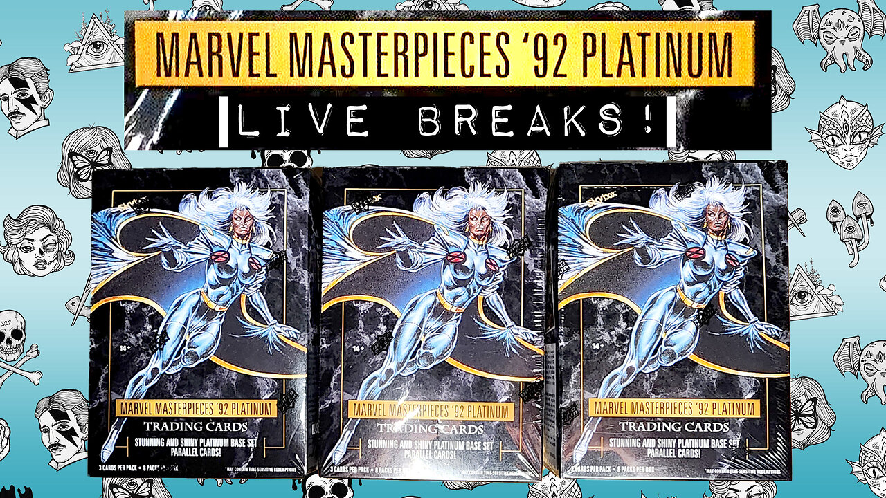 Live Breaks: Marvel Masterpieces '92 Platinum