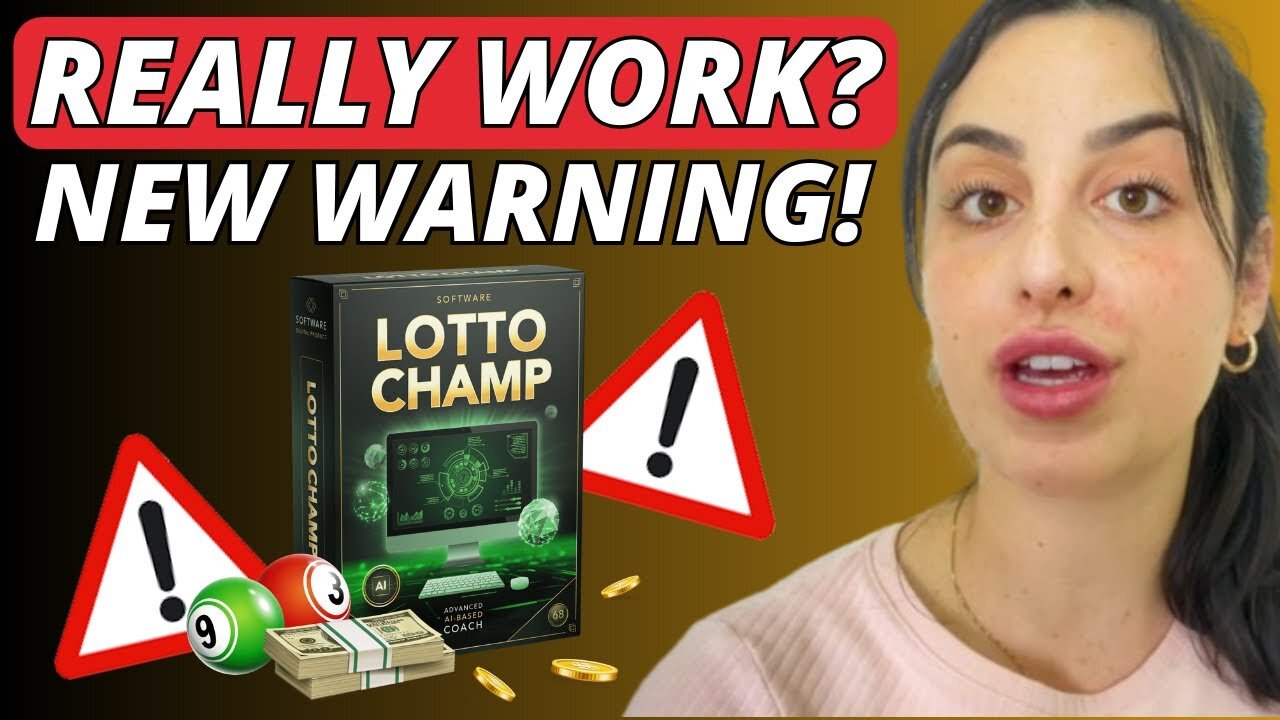 LOTTO CHAMP ((❌MY ALERT!❌)) Lotto Champ Reviews - Lotto Champ Software Reviews - LottoChamp Reviews