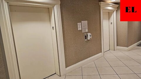 Weird Otis Hydraulic Elevators - Courtyard by Marriott Chapel Hill (Chapel Hill, NC)