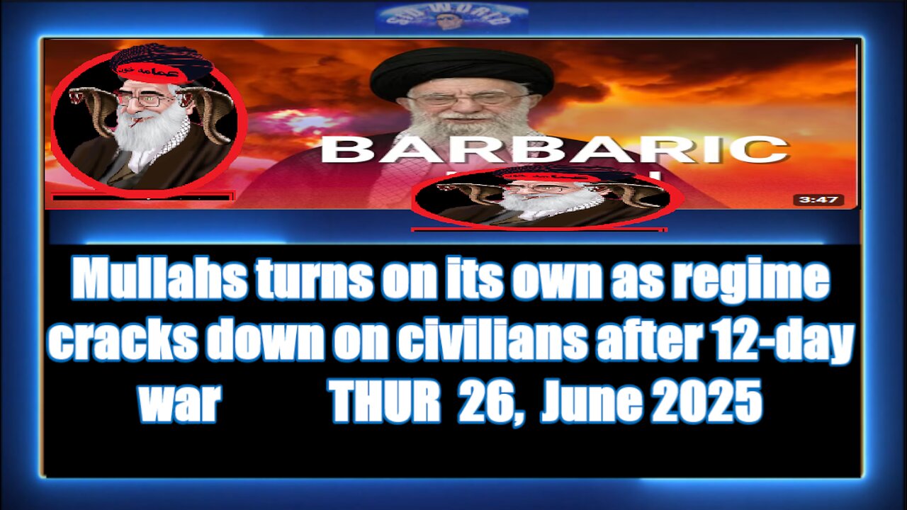 Mullahs turns on its own as regime cracks down on civilians after 12-day war