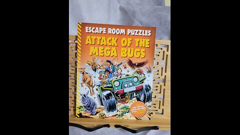SolvingTogether!! Escape Room Puzzles: Attack Of The Mega Bugs. With My Son!!