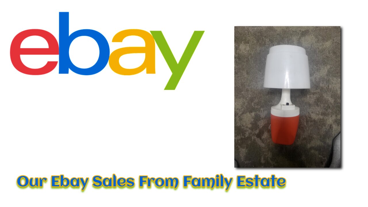 Ray-O-Vac No.100 Portable Camping Light Table Lamp #Ebay