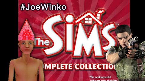 Resident Evil Roommates - Sims 1 Live Stream (Jan 14th 2018) - Joe Winko