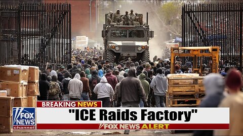 ICE Raids Meatpacking Plant... Illegals Found "Wall to Wall"