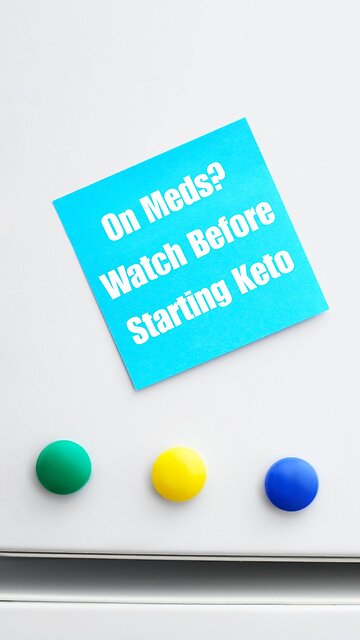 Before You Start Keto on Meds… Know This