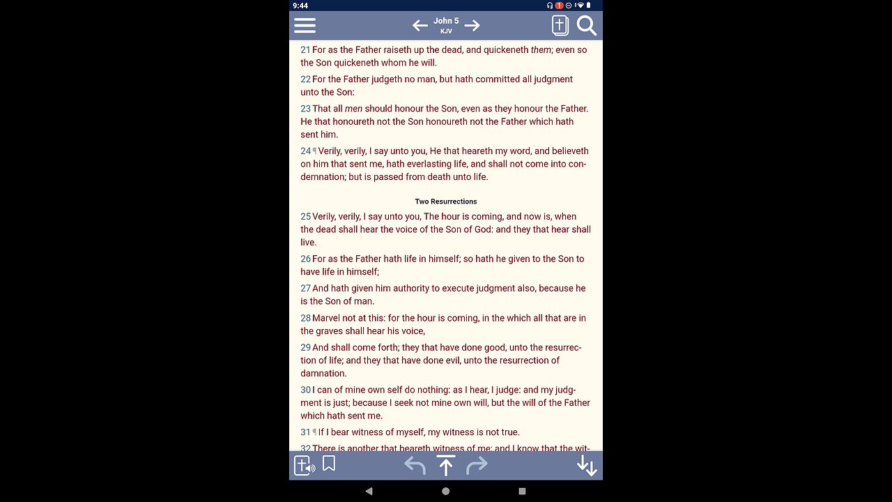 Esau has no access to the resurrection of eternal life.