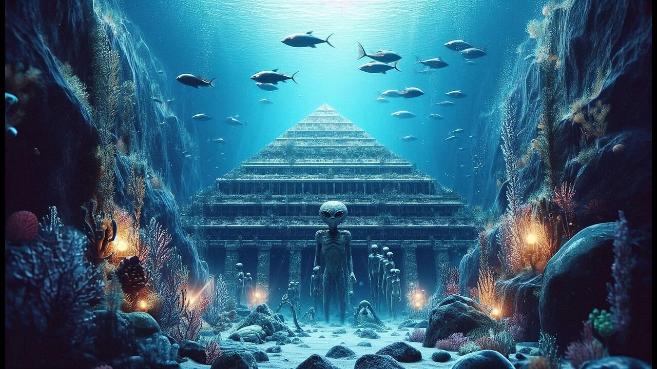 Lost Underwater City Found Under Pyramid! 👽🔍 Proof of Aliens?