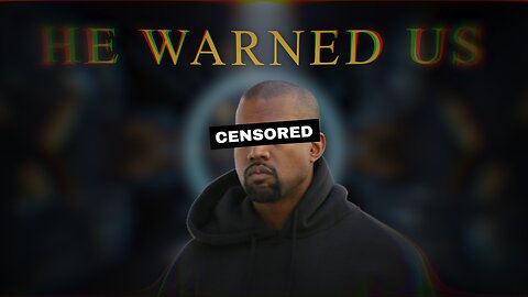 Kanye Tried to Warn Us — And They Silenced Him for It.