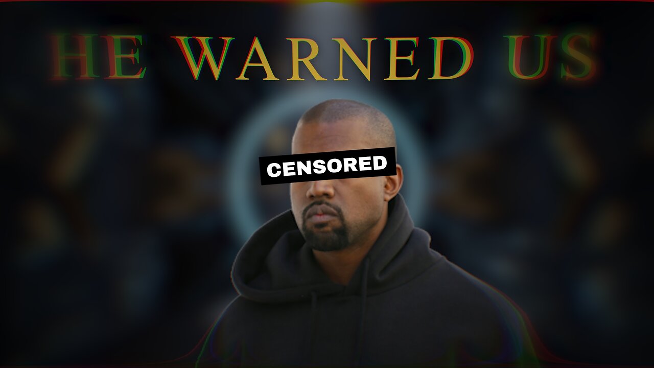 Kanye Tried to Warn Us — And They Silenced Him for It.
