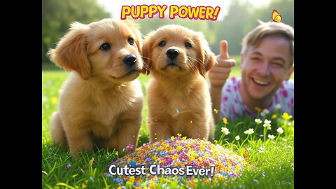 Puppy Power Unleashed! 🐶✨ The Cutest Chaos You’ll Ever See!