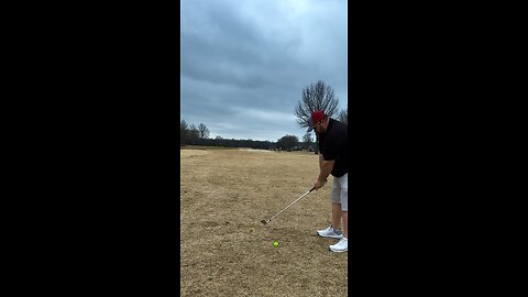 152yds back into the 15mph wind— what are you hitting?