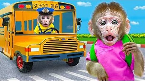 KiKi Monkey Magic School Bus driver deal with customer problems