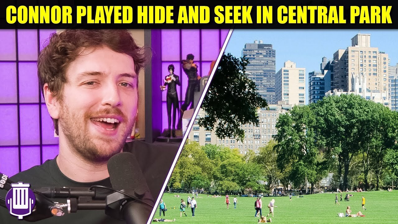 Central Park Was Shut Down So Connor Can Play Hide & Seek