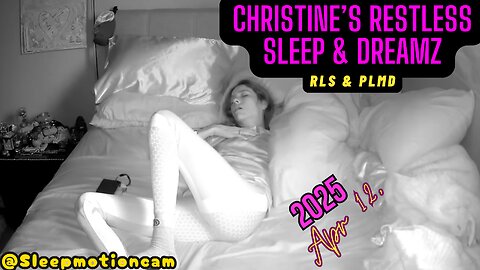 📽️FULL NIGHT SLEEP STREAM 😴 Apr 12, 2025 (PLMD)
