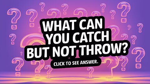 Do you know the answer to this riddle?